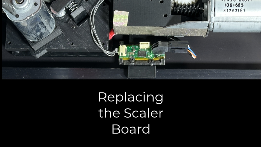 Replacing the Callisto Scaler Board Callisto Scaler Board