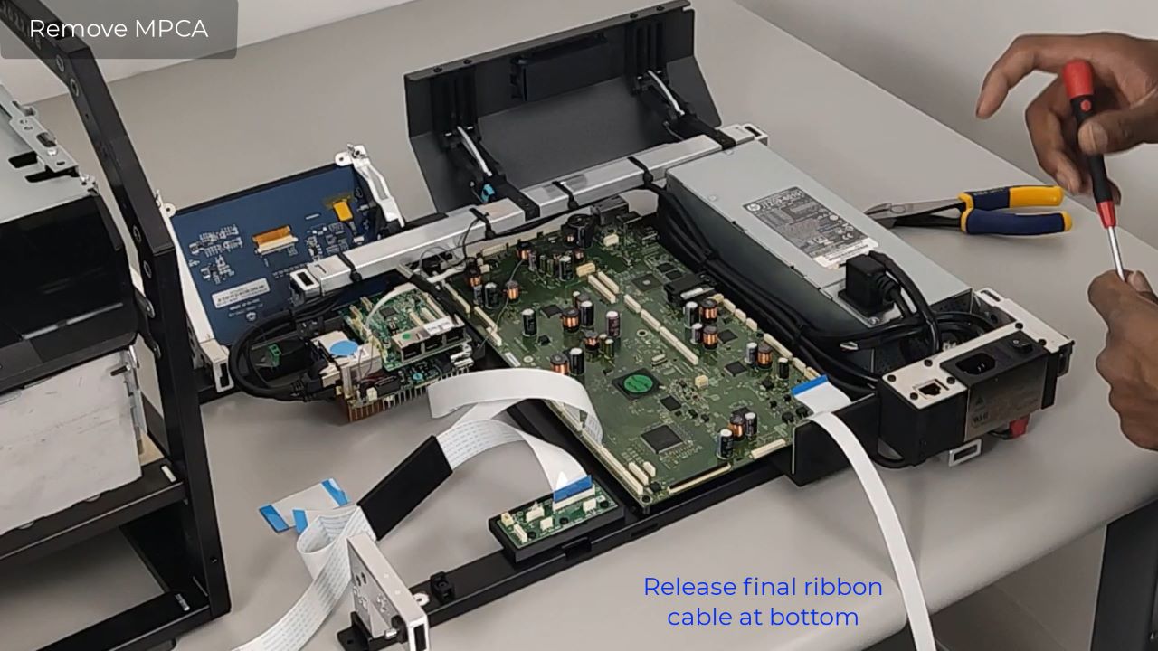 Replacing the Main PCA (MPCA) Replacing the Main PCA Board